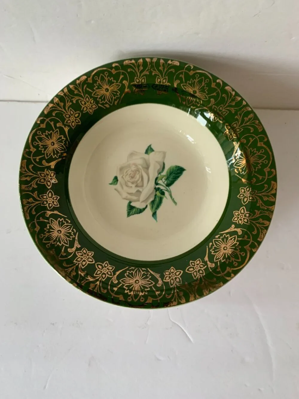 4 Vintage American Limoges Triumph Chateau Rose Vegetable/Fruit Bowls 5.5